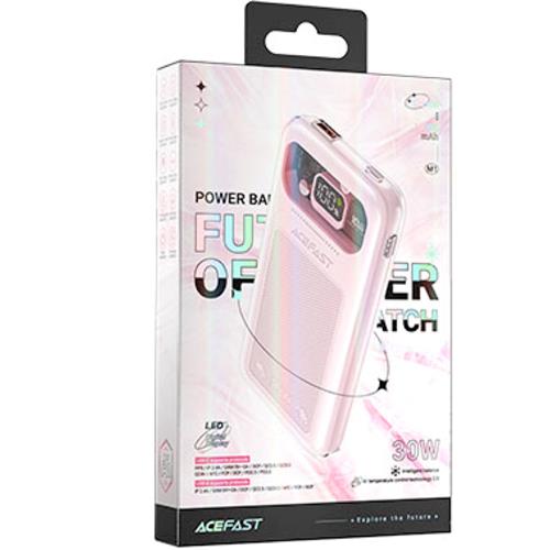 Powerbank 10.000 mAh 30W Acefast M1 Fast Charging Cherry Blossom