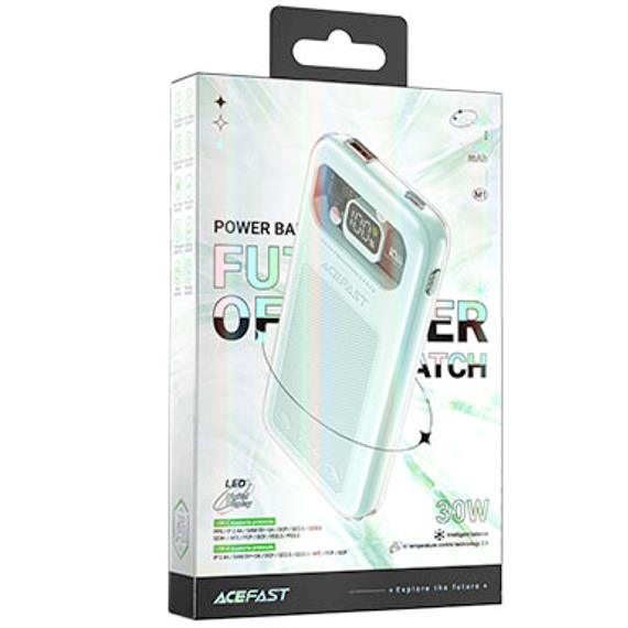 Powerbank 10.000 mAh 30W Acefast M1 Fast Charging Mountain Mist