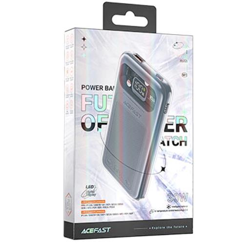 Powerbank 10.000 mAh 30W Acefast M1 Fast Charging Mica Gray