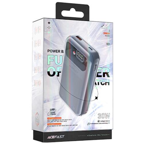 Powerbank 20.000 mAh 30W Acefast M2 Fast Charging Mica Gray
