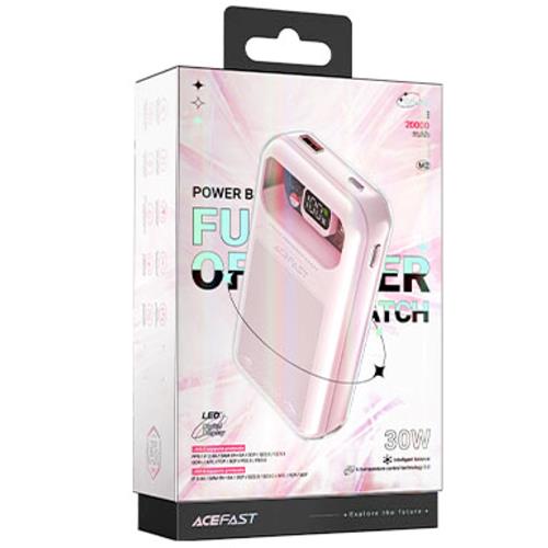 Powerbank 20.000 mAh 30W Acefast M2 Fast Charging Cherry Blossom