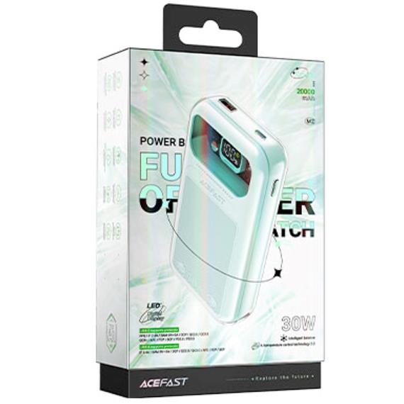 Powerbank 20.000 mAh 30W Acefast M2 Fast Charging Mountain Mist