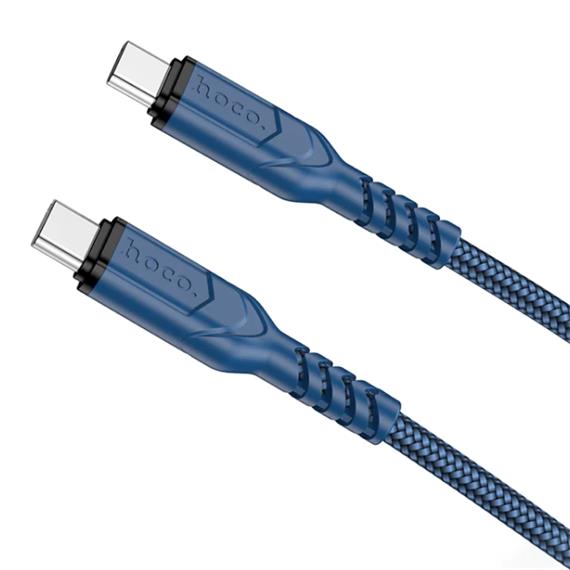 Cable USB-C a USB-C 2 metros 60W Hoco X59 Victory Azul