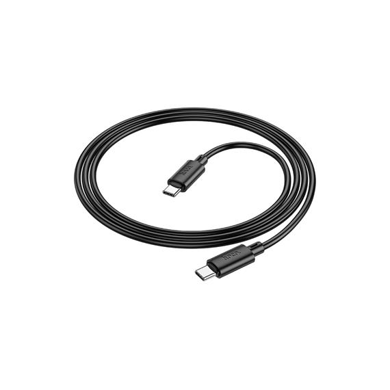 Cable USB-C a USB-C 1 metro 60W Hoco X88 Gratified Negro