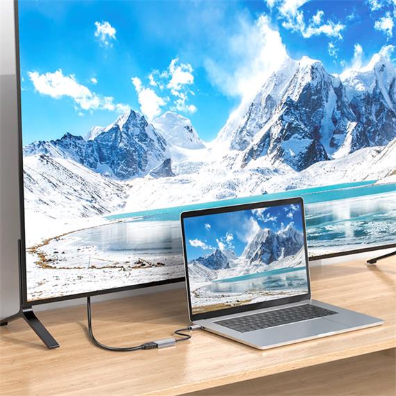 Hoco UA20 adaptador USB-C a HDMI 4K 30Hz