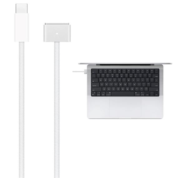 Cable USB-C a MagSafe Apple 3 2 metros Apple (MLYV3ZM/A)