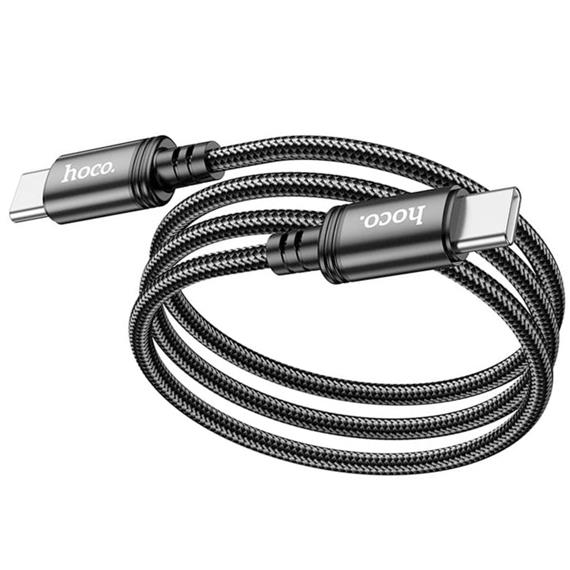 Cable Usb-C a Usb-C 60W 1 metro Hoco X89 Negro