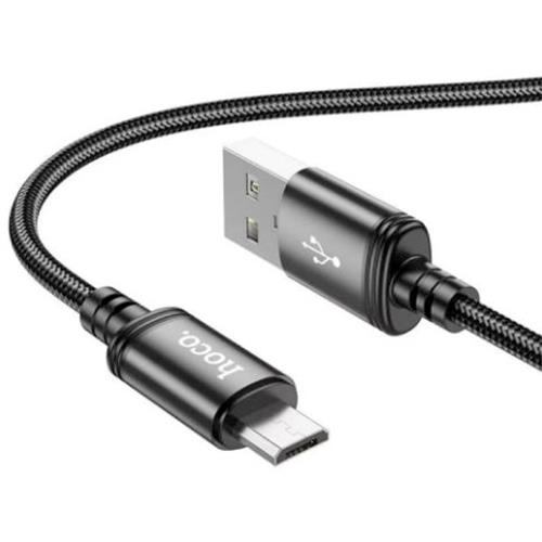 Cable Usb-A a Usb-Micro 2.4A 1m Hoco X89 Negro