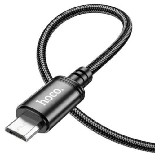 Cable Usb-A a Usb-Micro 2.4A 1m Hoco X89 Negro