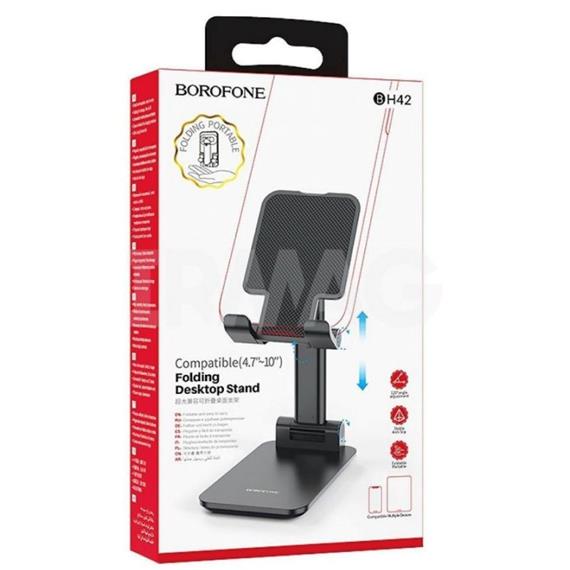 Borofone BH42 Lite Soporte Móvil Escritorio Negro