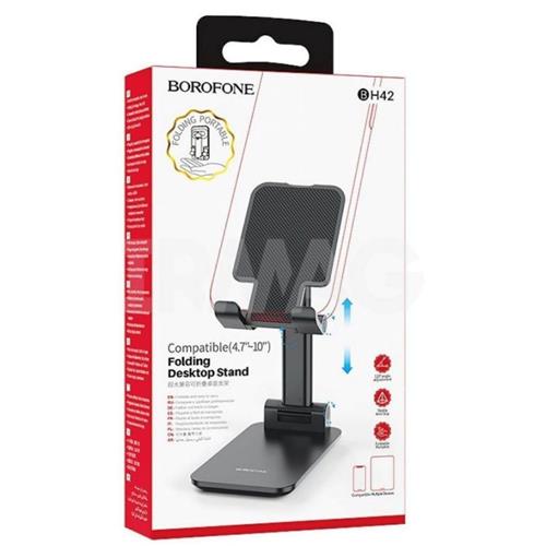 Borofone BH42 Lite Soporte Móvil Escritorio Negro