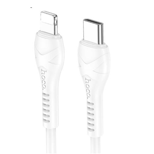 Cable Usb-C a Lightning de 27 Vatios 1 metro Hoco X37 Blanco