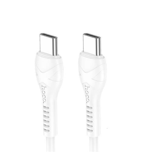 Cable Usb-C a Usb-C 1 metro 60W Hoco X37 Blanco