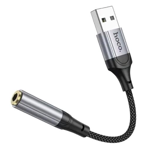 Hoco LS36 Convertidor USB Type-A a Audio de 3.5 TRRS