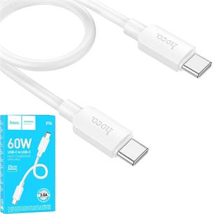 Cable USB-C a USB-C 0.25 metros 60w Hoco X96 Blanco
