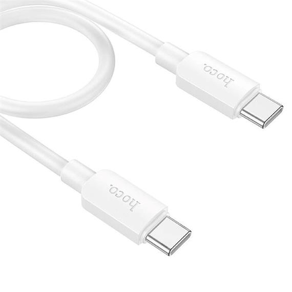 Cable USB-C a USB-C 0.25 metros 60w Hoco X96 Blanco