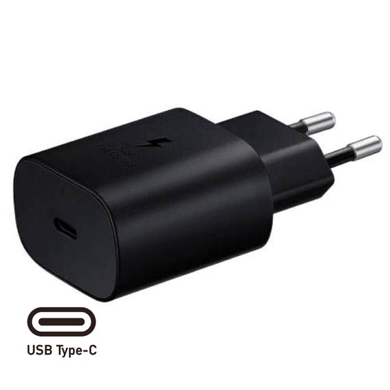 Cargador USB-C 25W+ Auricular AKG USB-C Samsung Pack Negro