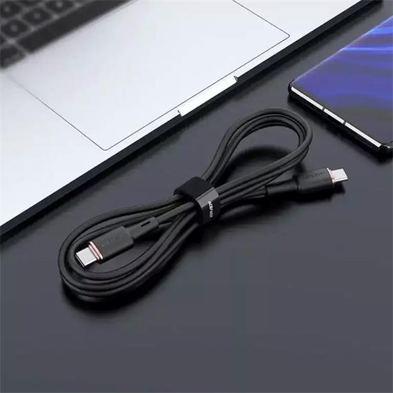 Cable USB-C a USB-C Acefast C2-03 60W Silicona 1.2 metros Negro