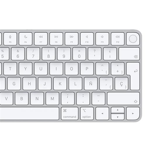 Apple Magic Keyboard Blanco con Touch ID OEM (A2449)