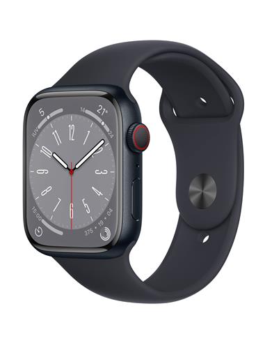 Apple Watch Series 8 GPS + Cellular 45mm Midnight Aluminium (MNK43TY/A)