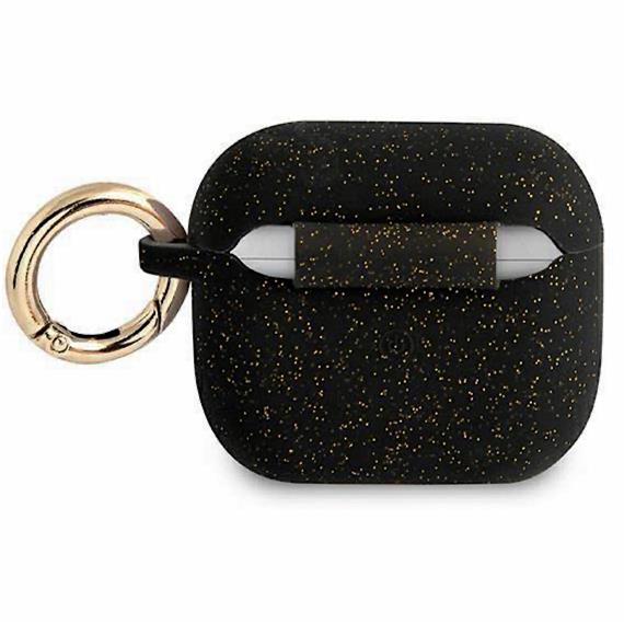 Guess GUS3SGGEK Airpods 3 Cover Negro Silicona