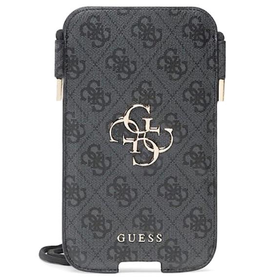 Guess Torebka GUPHL4GMGGR 6.7" Gris 4G Big Metal Logo