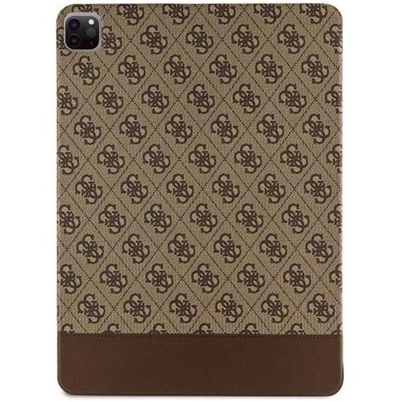Guess GUFCP12PS4SGW Ipad Pro 12.9" Marrón 4G Stripe Allover
