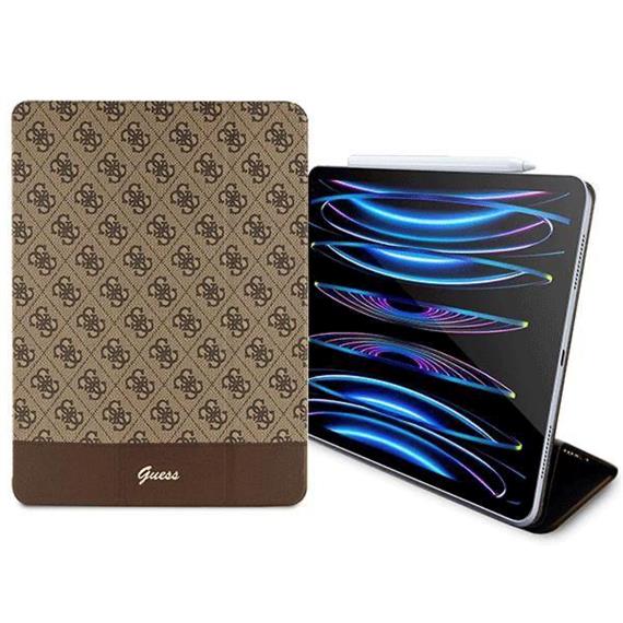 Guess GUFCP12PS4SGW Ipad Pro 12.9" Marrón 4G Stripe Allover