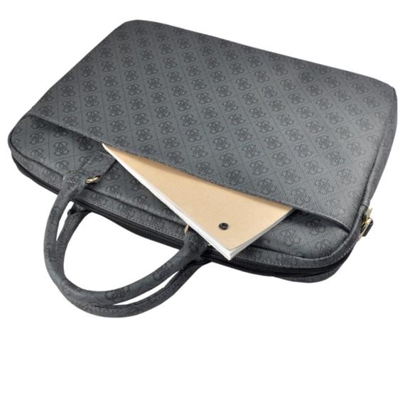 Guess Torba GUCB154GG 16" Gris 4G Uptown