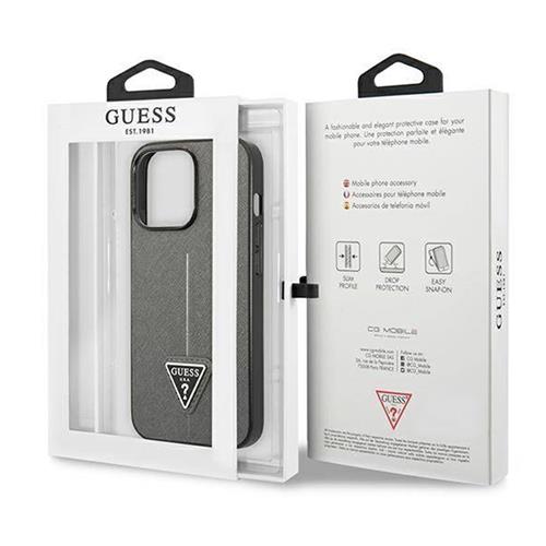 Guess GUHCP14XPSATLG Iphone 14 Pro Max 6.7" Plata