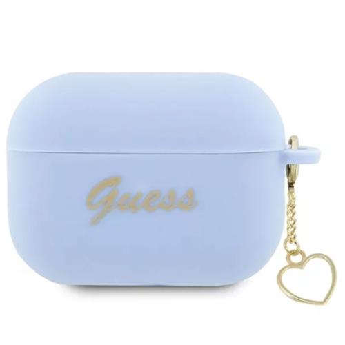 Guess GUAP2LSCHSB AirPods Pro 2 22/23 Cover Blue Silicon