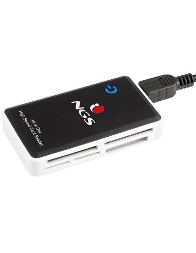 LECTOR NGS USB 2.0 ALL IN ONE (SD, CF, MICRO)