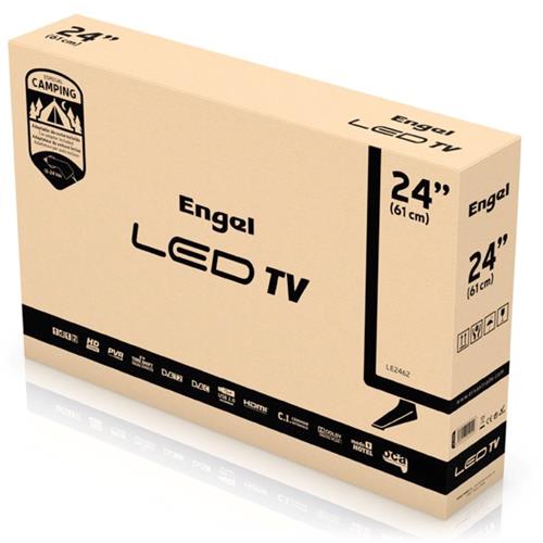 Televisor 24" Engel LE2462 TDT HD DVB-T2 12V Camping