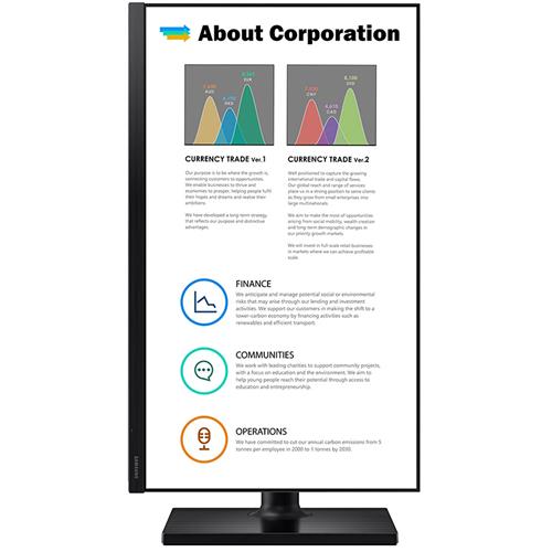 Monitor 23.8" Samsung F24T450GYU FHD IPS y Altavoces