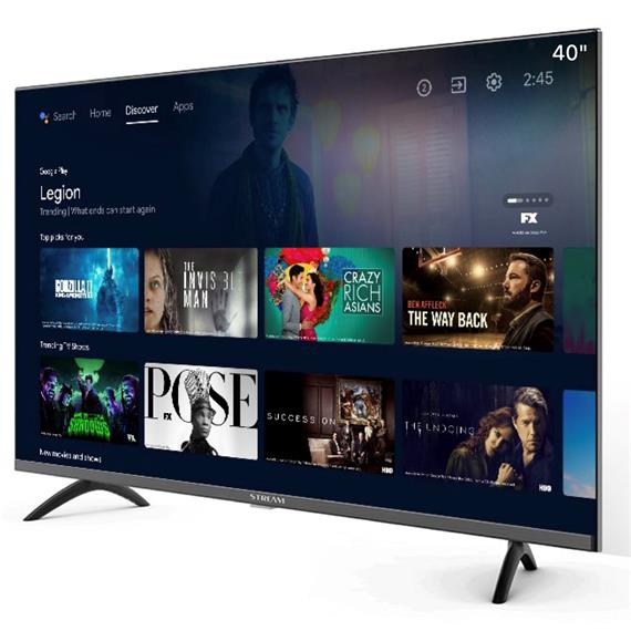 Televisor 40" Stream System Android tv + Google Assistant (S40A50)