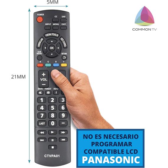 TM Mando Distancia Compatible Panasonic (CTVPA01)