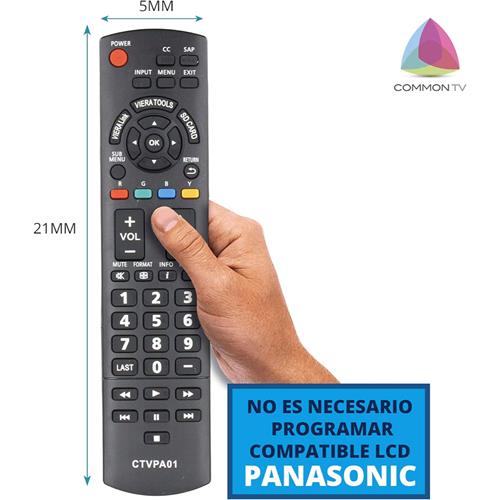 TM Mando Distancia Compatible Panasonic (CTVPA01)
