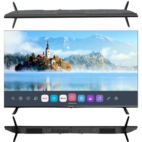 Televisor 43" Stream System WebOs 7.1 4k Smart TV+ Magic Remote WSTRU4323FEX