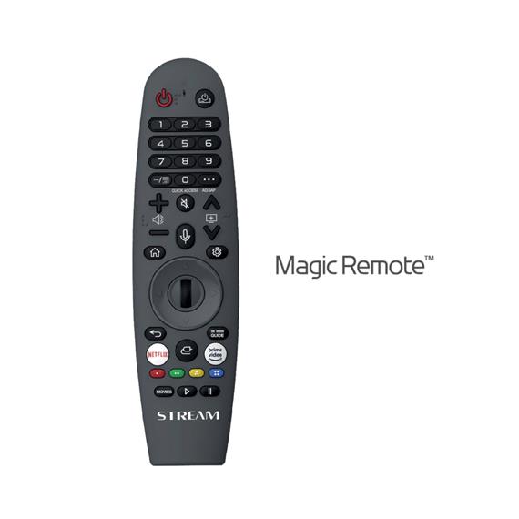 Televisor 50" STREAM SYSTEM 4K Smart TV WebOs by LG con Magic Remote