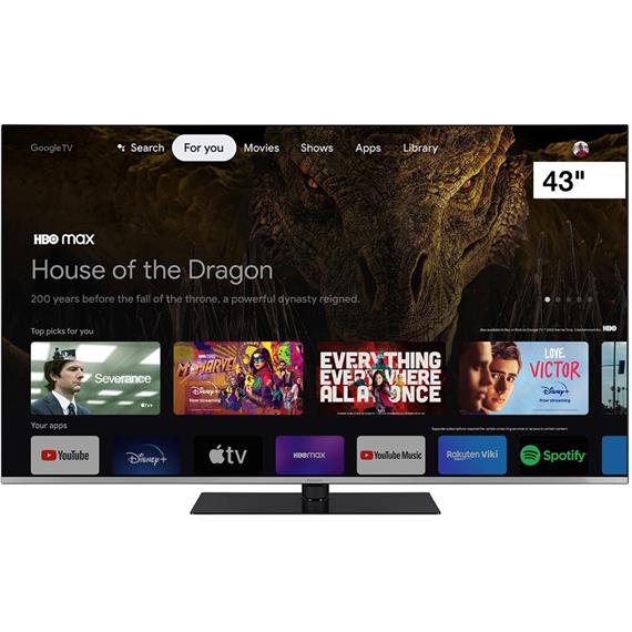 Televisor 43" Panasonic TX-43MX710E LED UHD 4K Smart Google TV