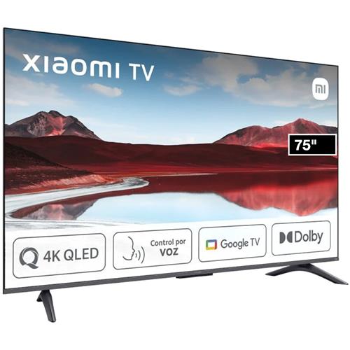 Televisor 75" Xiaomi A PRO 2025 Qled 4K Ultra HD Google ELA5487EU