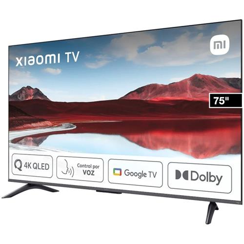 Televisor 75" Xiaomi A PRO 2025 Qled 4K Ultra HD Google ELA5487EU