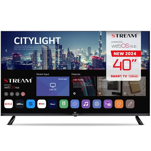 Televisor 40" STREAM SYSTEM Full HD  Smart Tv LG  WebOS + Magic Remote