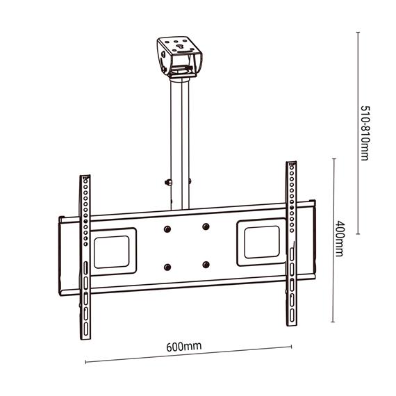 TM Soporte Led/Lcd Techo 32" a 65" (TMSLC411)