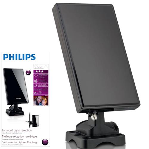 Philips SDV5228/12 Antena Amplificadora TV (36 db HDTV/UHF/VHF/FM)