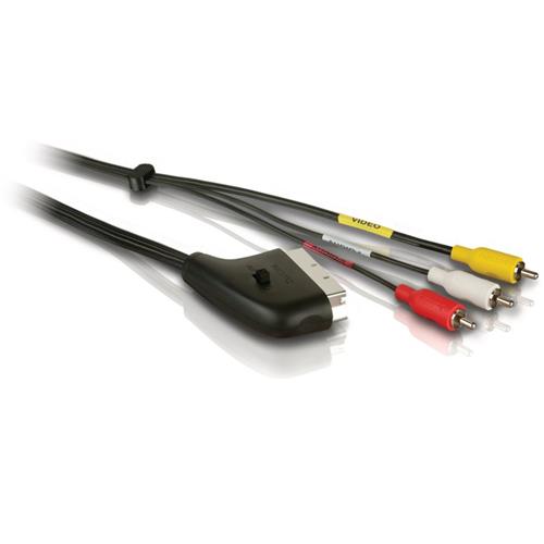 Philips SWV2255W/10 Cable Euroconector a RCA 1.5m