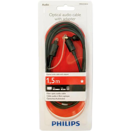Philips SWA2522W/10 Cable Fibra Óptica Audio 1.5 metros