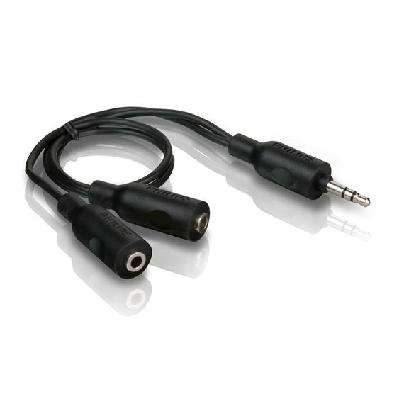 Philips SWA2151W/10 Splitter para Auriculares 3.5mm