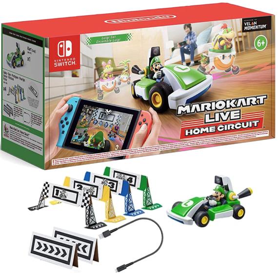 Nintendo Mario Kart Live: Home Circuit (Luigi) - Juego para Nintendo Switch