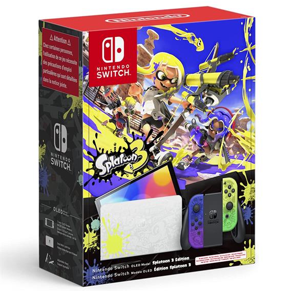 Nintendo Switch Oled Splatoon 3 Edición Especial